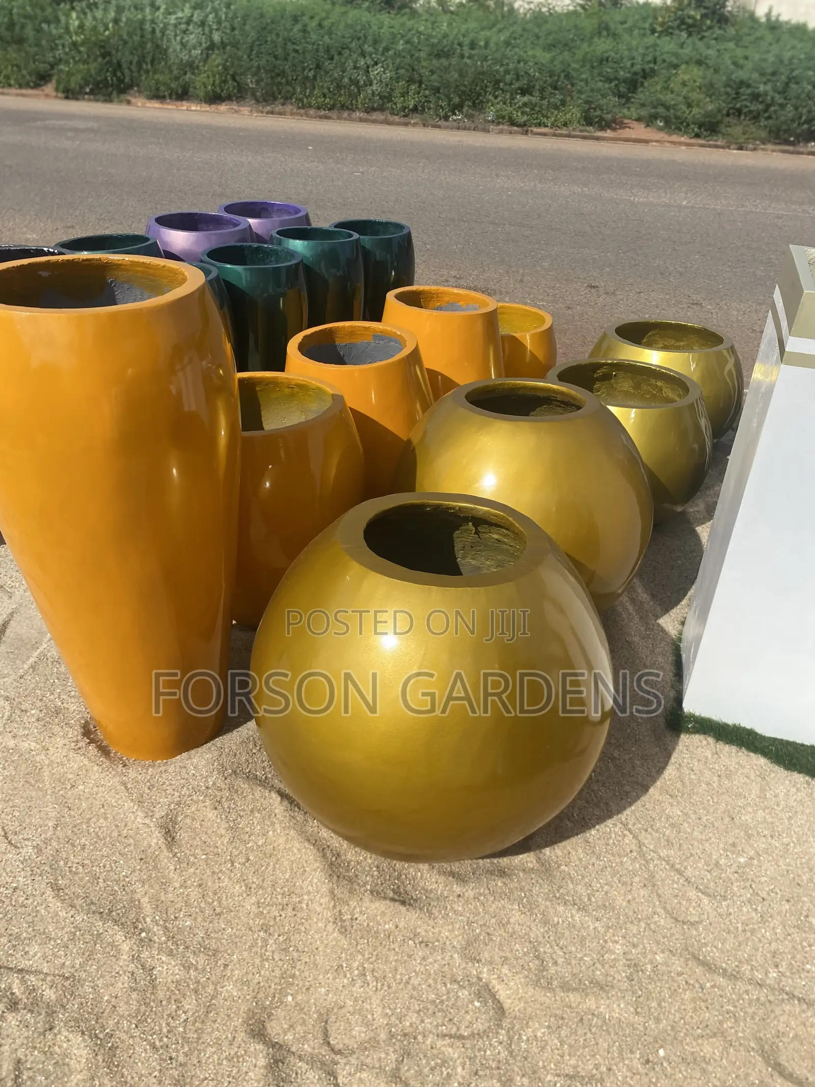 Ceramic and Cement Pots Available