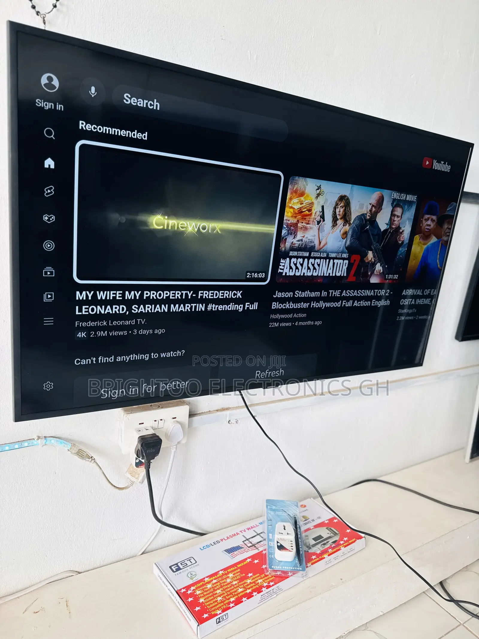 49inches Full Digital Satellite Ultra Hd Led Smart Samsung Tv
