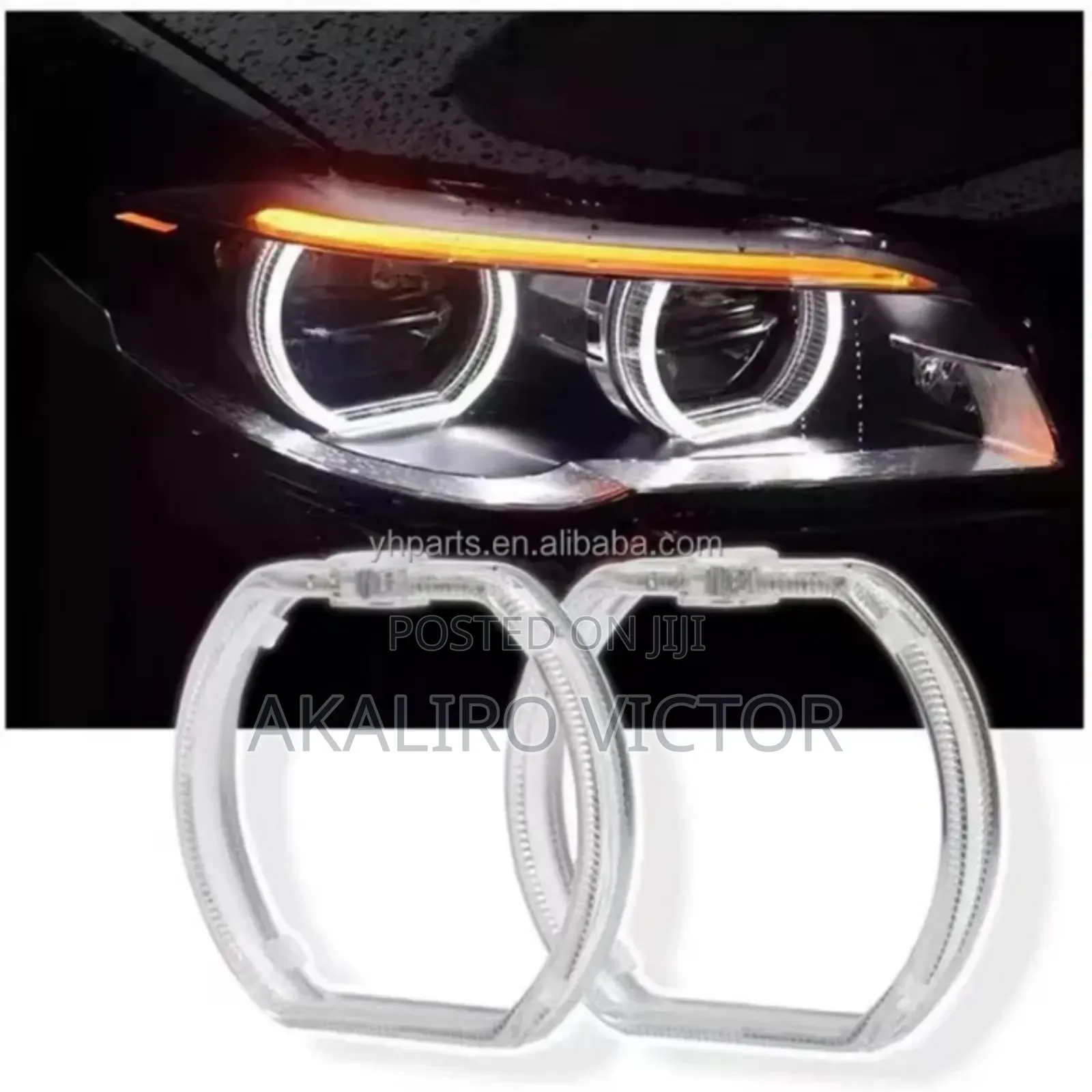 Crystal Angel Eyes Ring Light