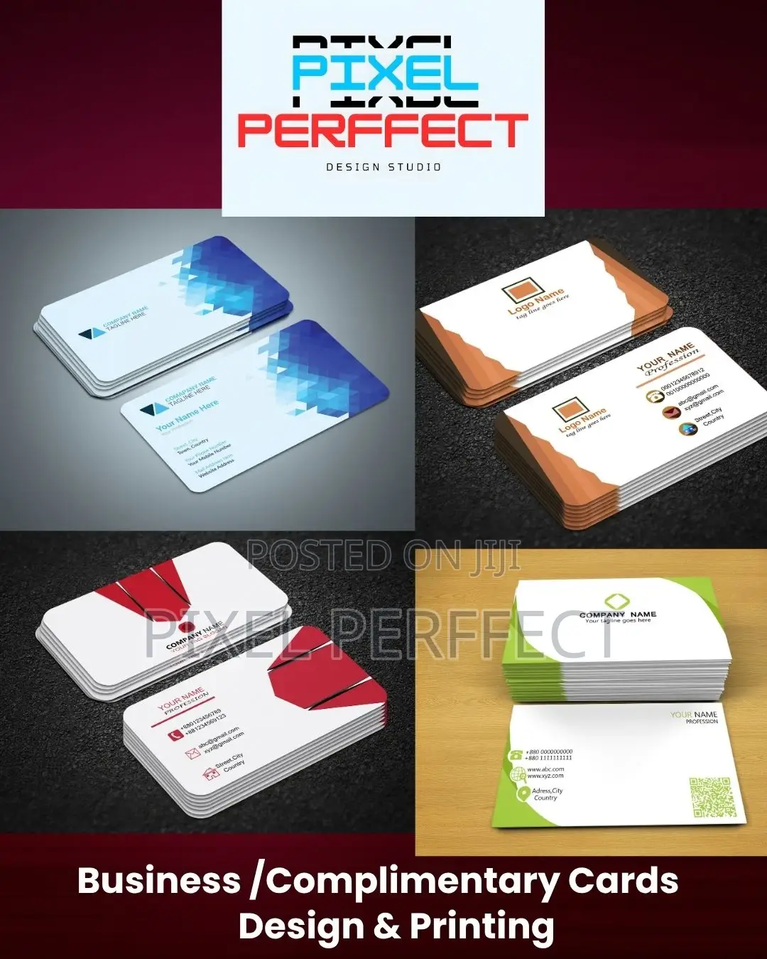 Business Card / Complimentary Cards Design and Printing