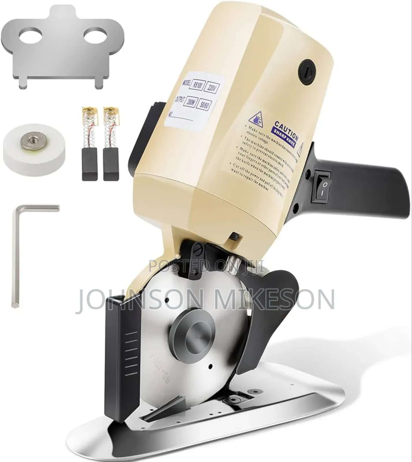 Electric Rotary Fabric Cutter Cloth Cutting Machine