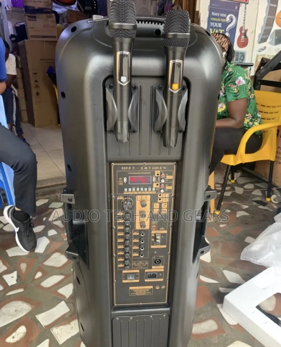 J J Bluetooth Speaker With Microphone Pair