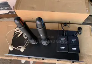 Shure Mx-7070 Dual Wireless Lapel Microphone