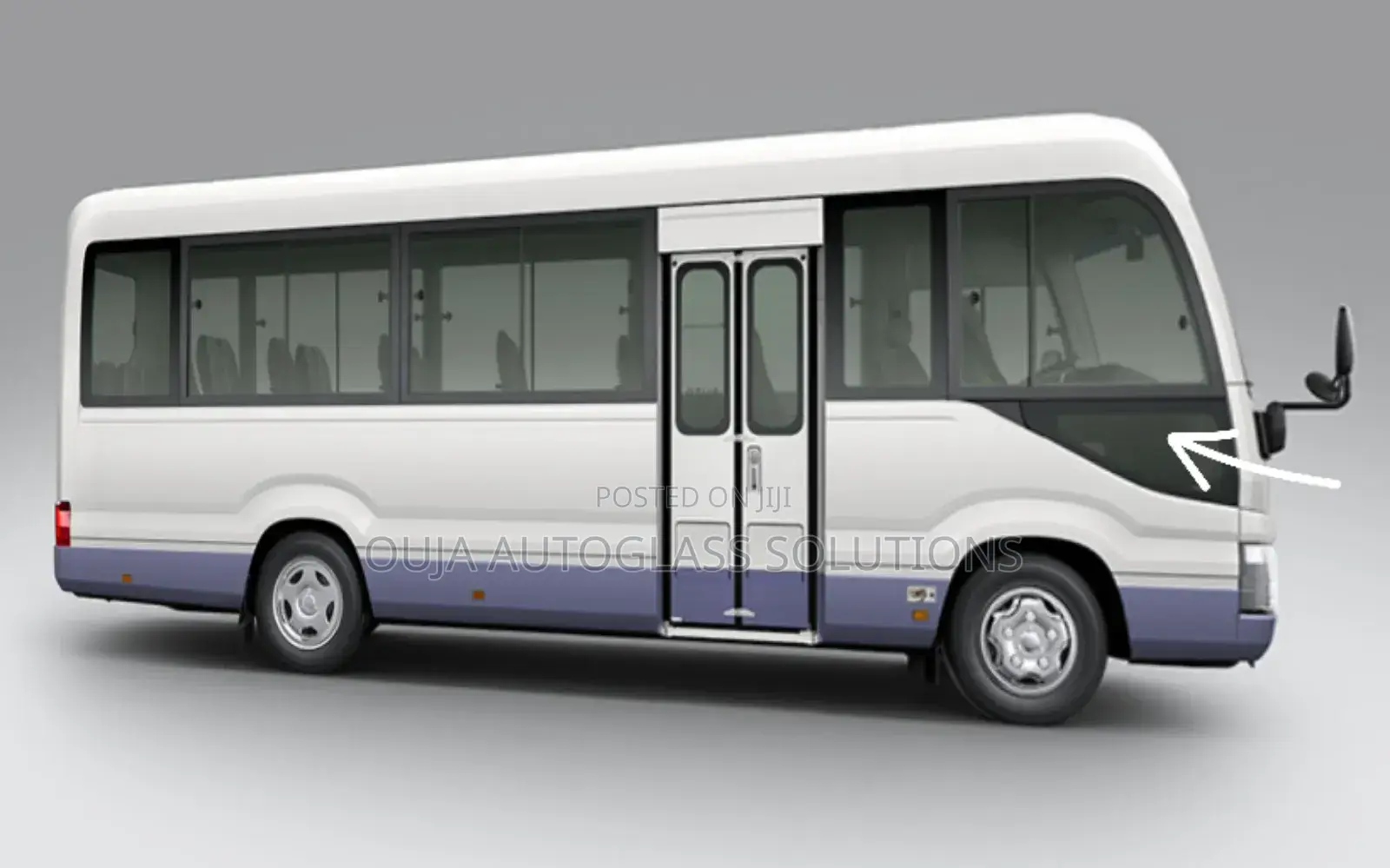 Bb60-l Fd/Rh/D/X - Toyota Coaster Side Glass Available