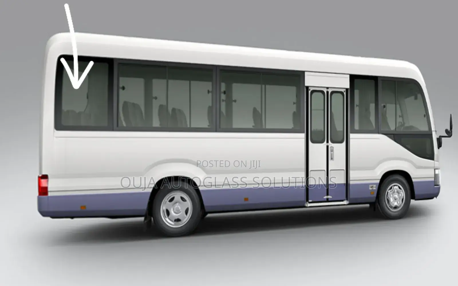 Bb60 Sr/Rh/X - Toyota Coaster Side Glass Available