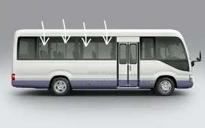 All Toyota Coaster Shifting Window Glasses Available