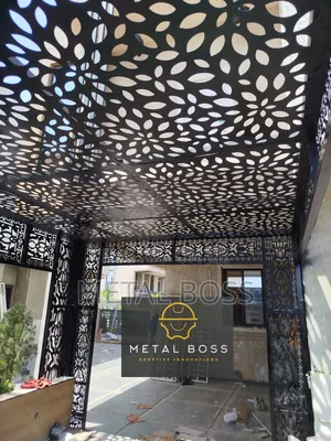 Metal Sheet Pergola