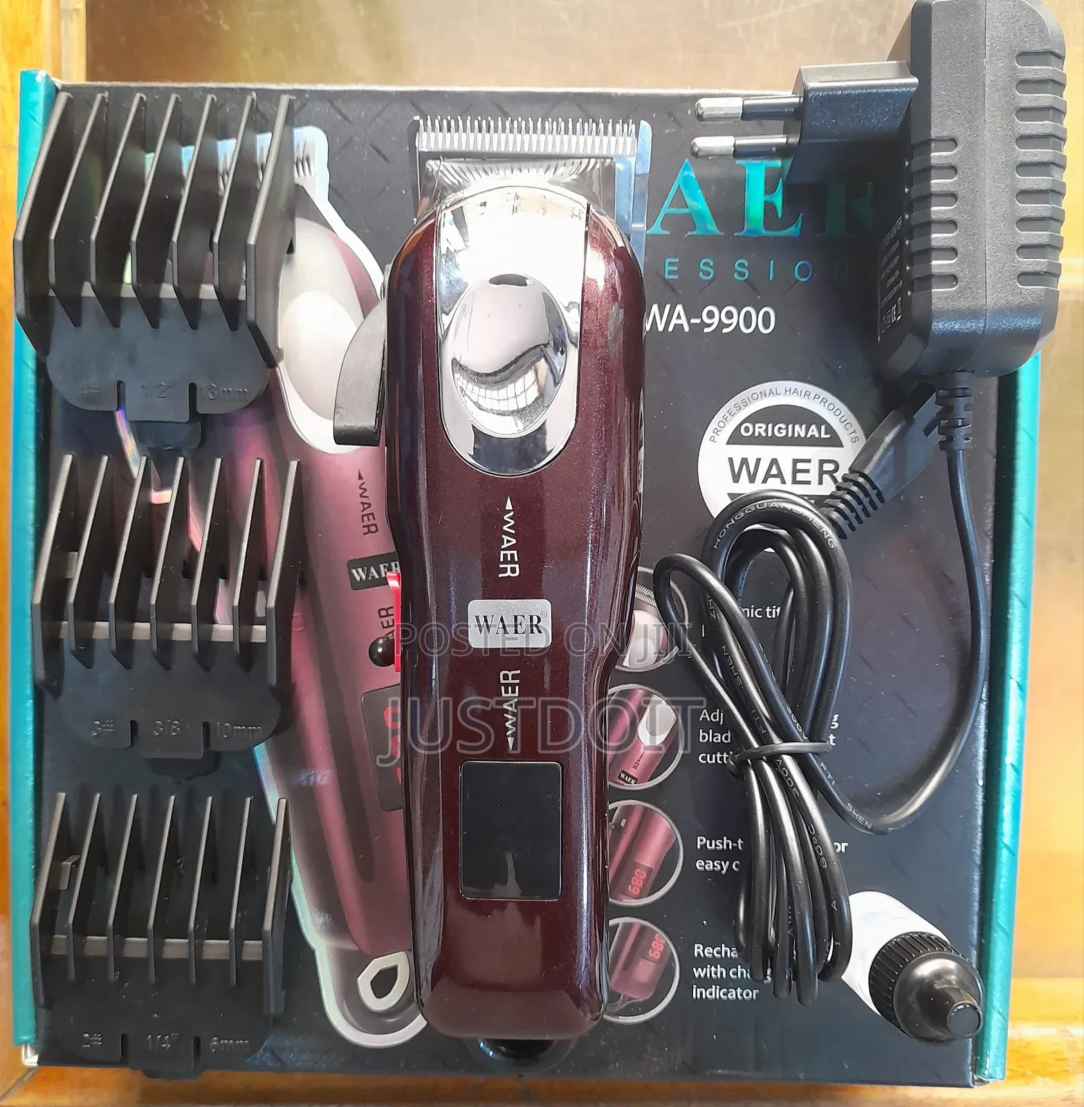 Waer 9900 Rechargeable Barbering Machine
