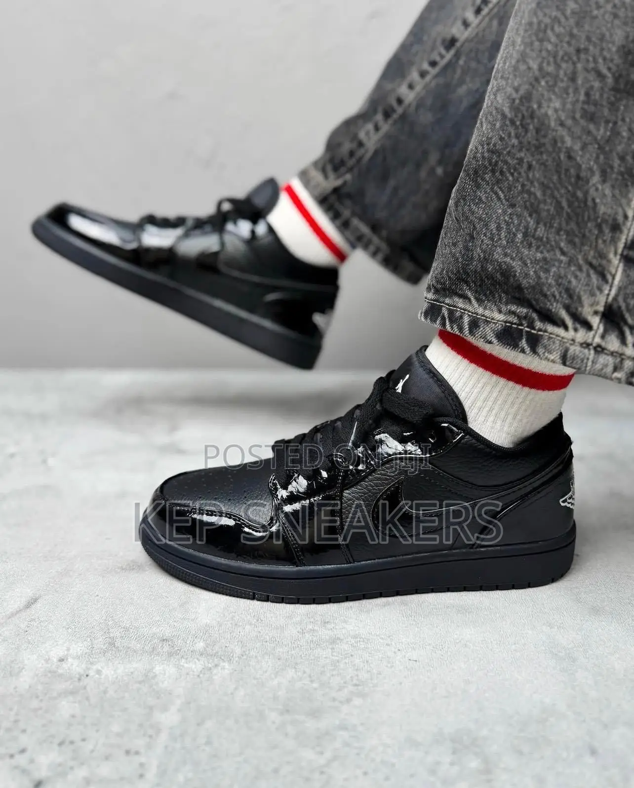 Jordan Air Jordan 1 Low "Triple Black"