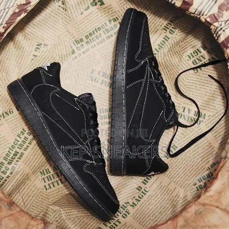 Travis Scott X Air Jordan 1 Low Og Sp "Black Phantom"