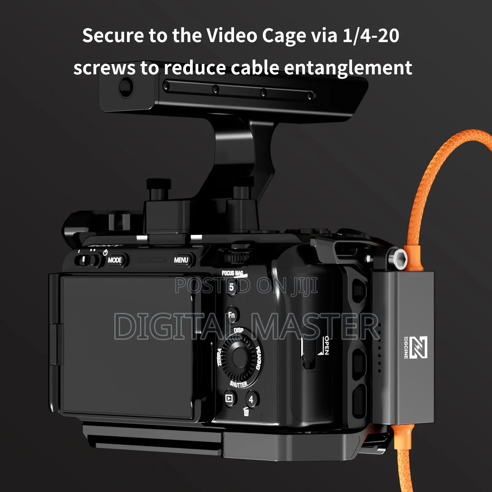 Zgcine D-tap To Usb-c Pd 2-way V-mount Charger Power Delivery Cable