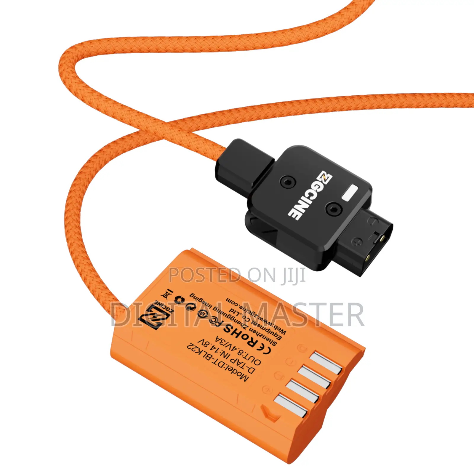 Zgcine D-tap To Blk22 For Panasonic Lumix Dummy Battery Cable