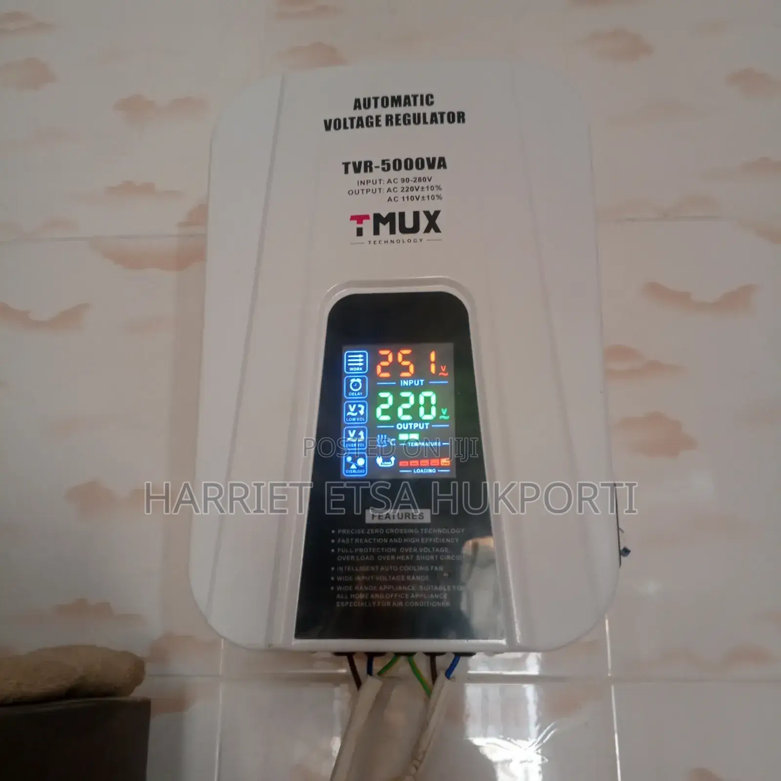 Brand New Wall Mounted 5000va Tmux Automatic Voltage Regulator