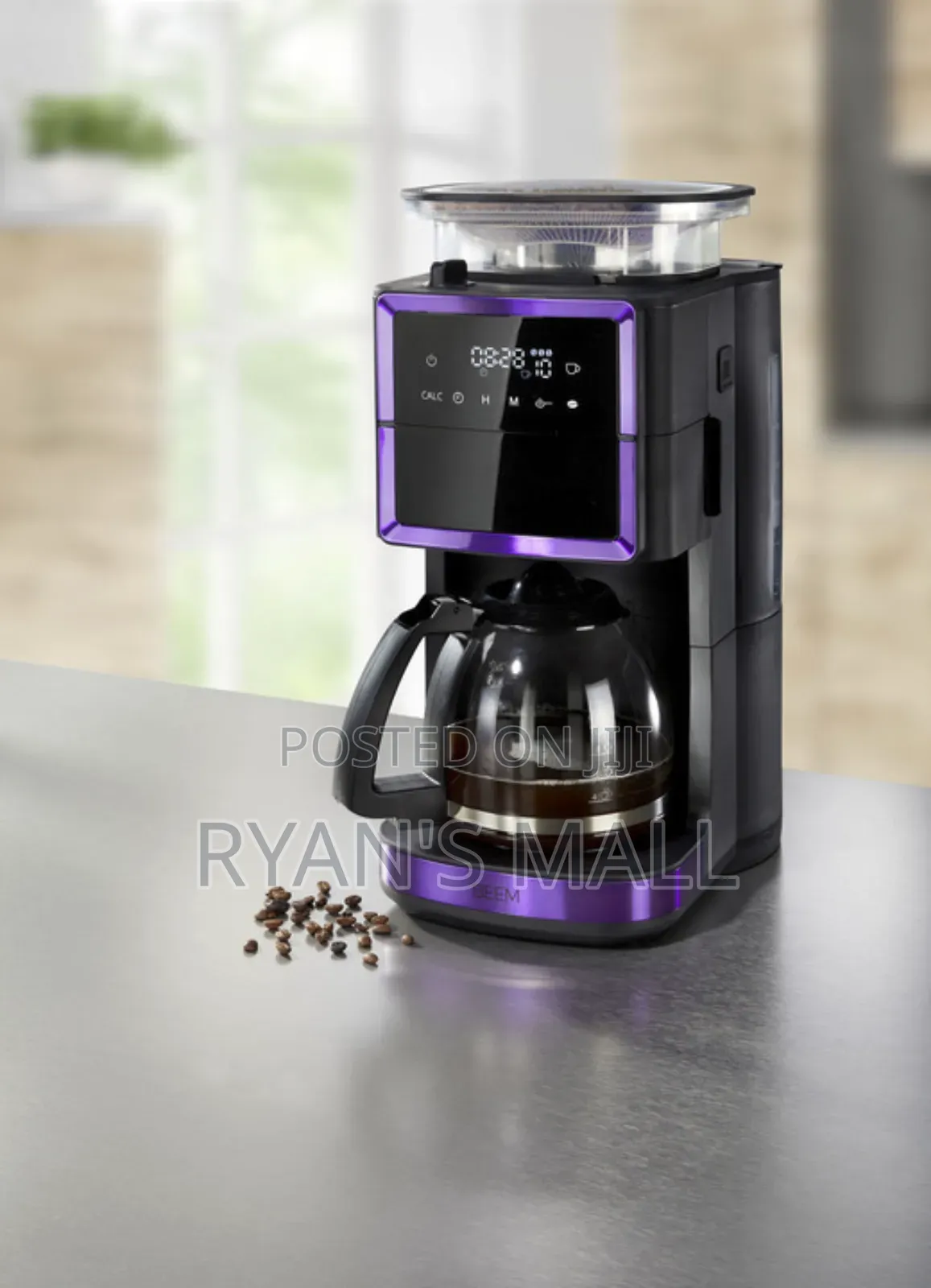 Coffee Maker With Grinder