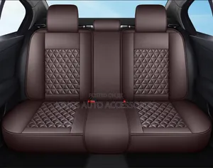 Coffee High Quality Leather Car Seat Cover Cushion
