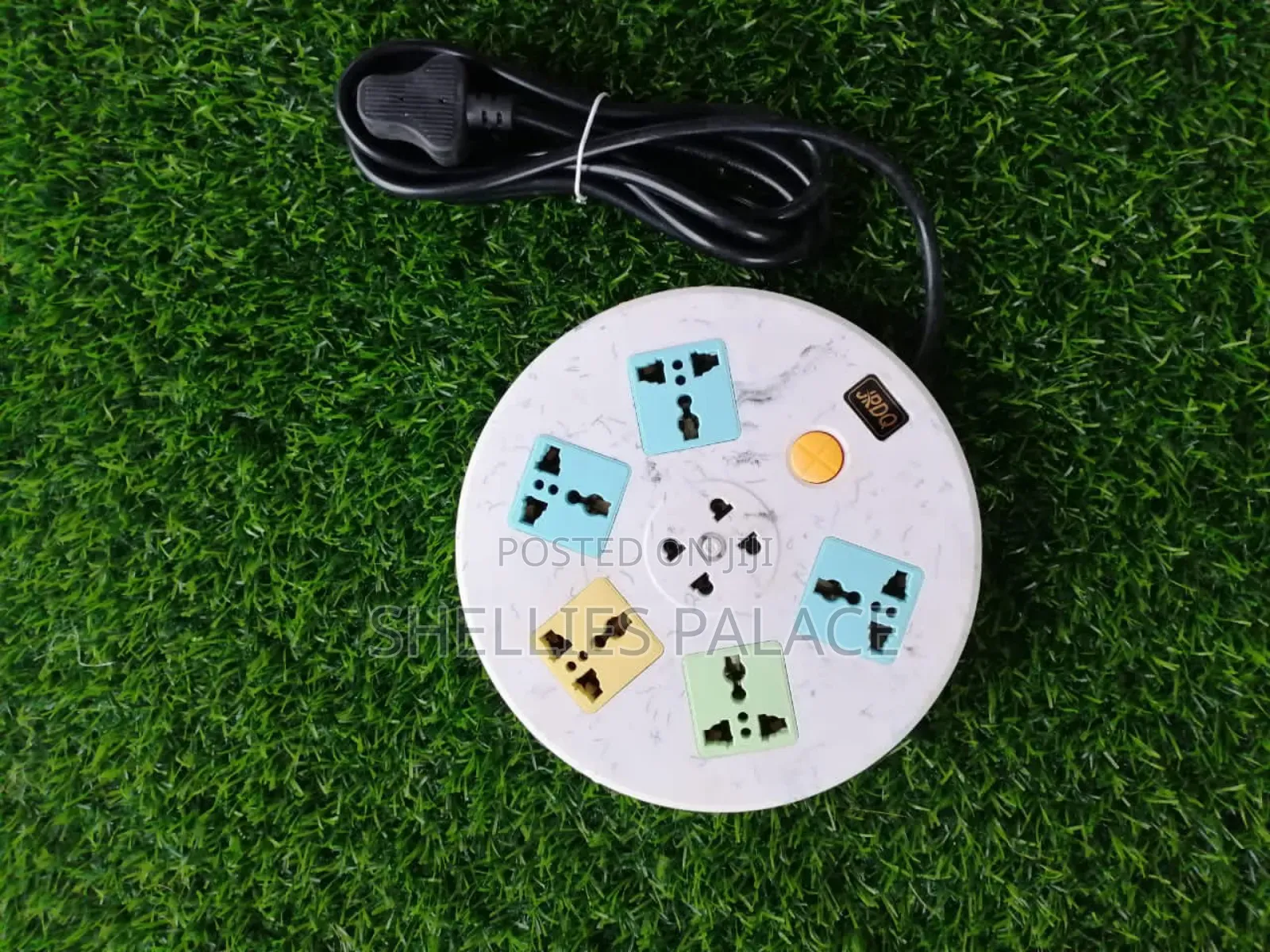 12 Way Electric Power Strip Multi Plug Universal Outlet