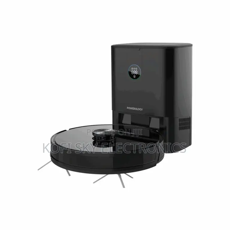Powerology Robo Vacuum Cleaner 4000pa 4000mah With Charging