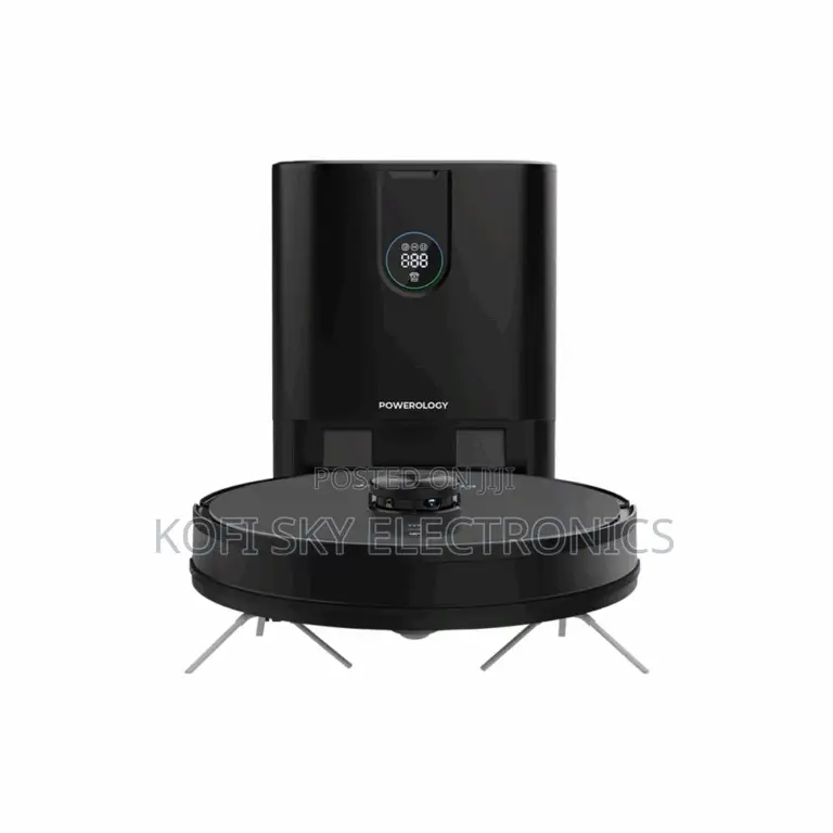 Powerology Robo Vacuum Cleaner 4000pa 4000mah With Charging