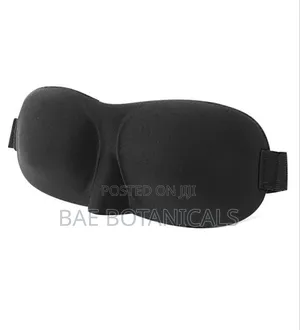 3d Contoured Sleep Mask (With Free Ear Plugs)