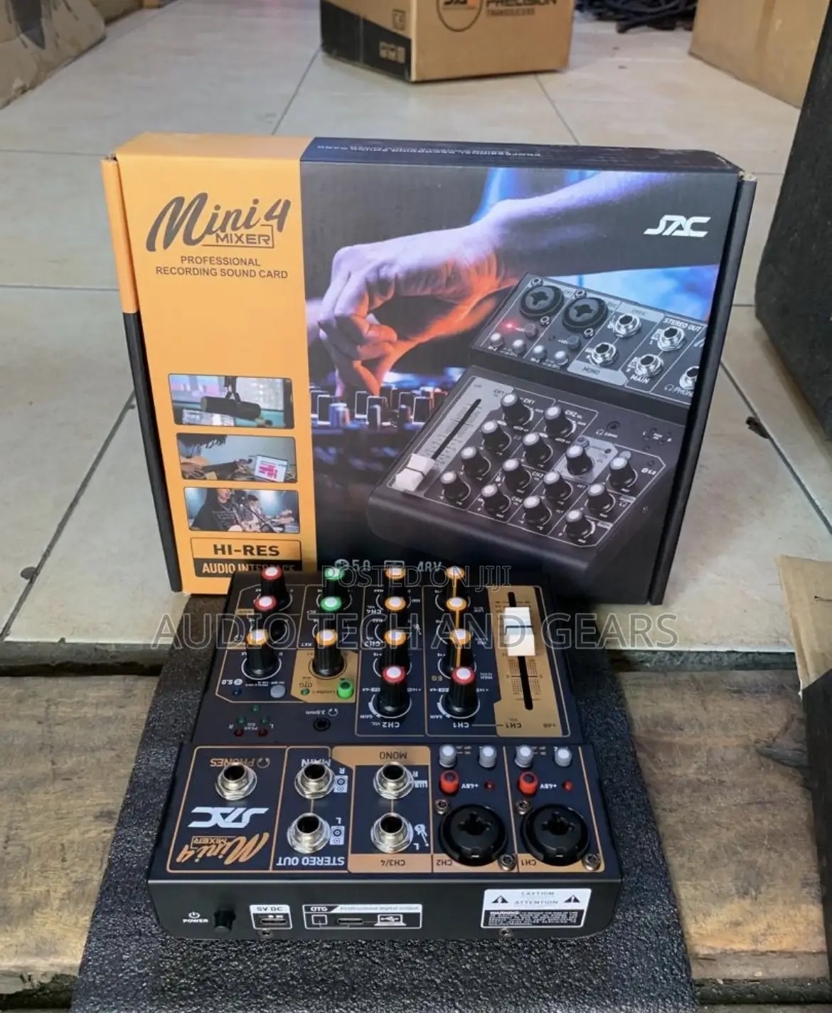 Jac Mini 4 Channel Mixer