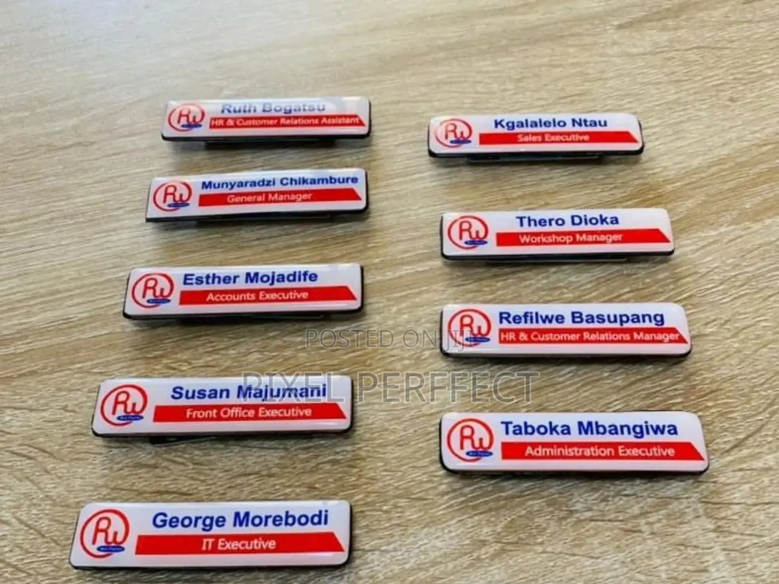 Name Tags - Branded - Magnetic