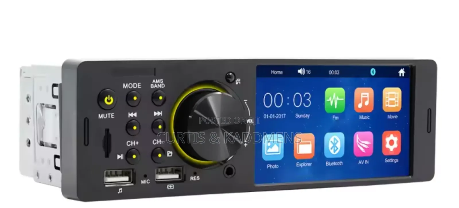 Car 4" Mp5 Player Single Din