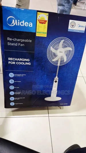 Midea-18′′-Rechargeable-Standing-Fan-Fs45-23mrd