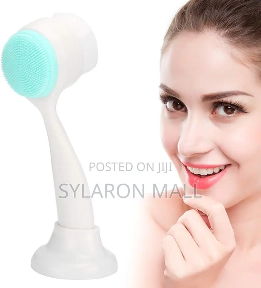 2-in-1 Facial Cleansing Exfoliating Brush
