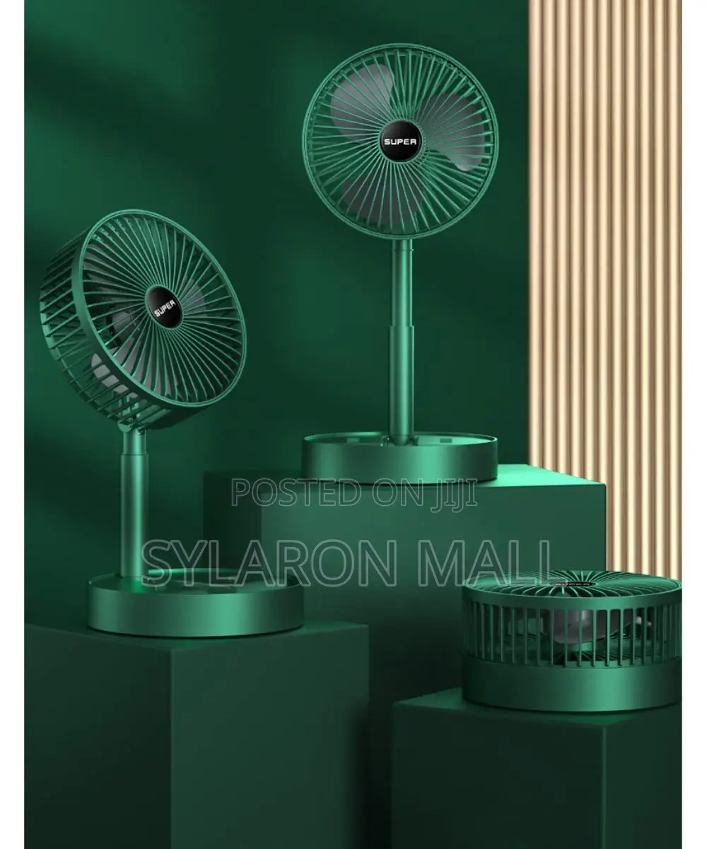 2-in-1 Desktop Usb Fan With Phone Holder