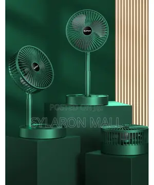 2-in-1 Desktop Usb Fan With Phone Holder