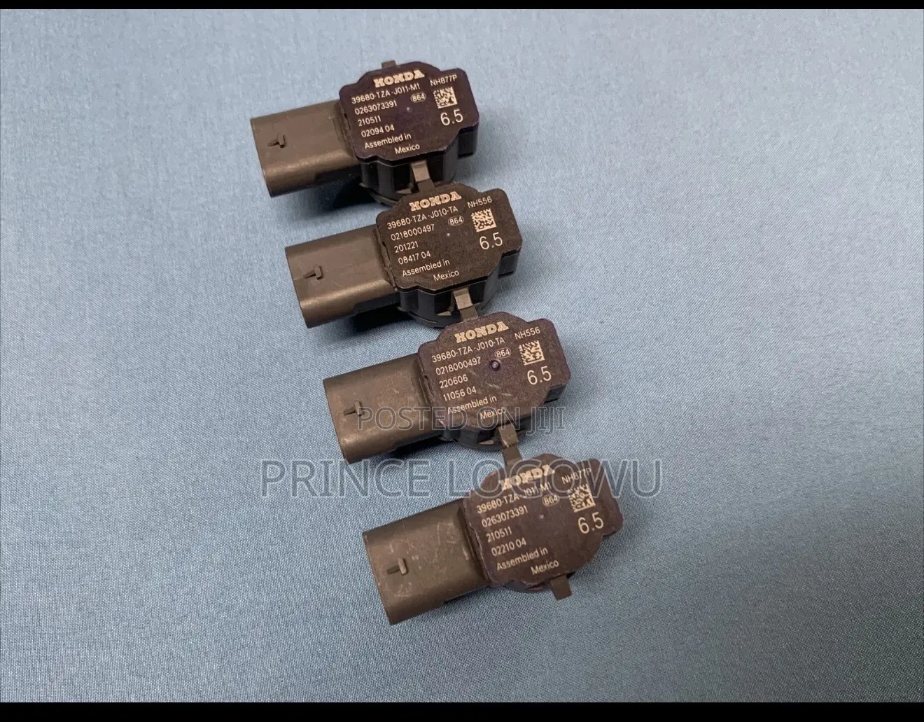 2021 22 Honda Accord Touring Front Bumper Parking Sensors 4pc Set Oem