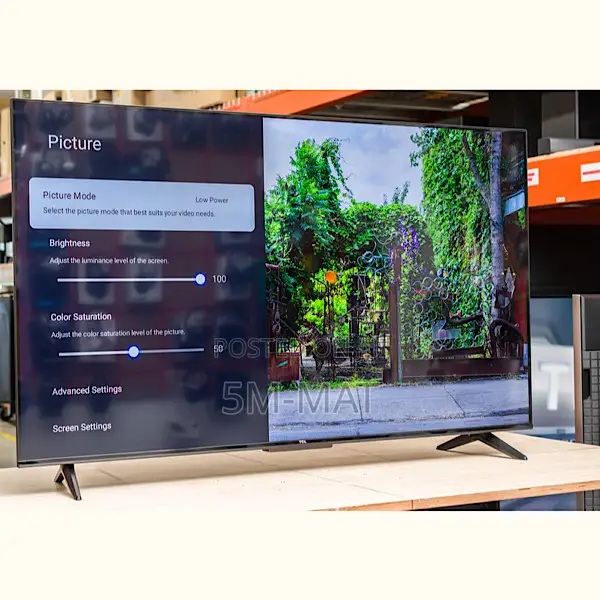 Frameless TCL 50inch Tv Qled FHD With Bluetooth (50s5k)