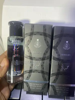 Hayaati Black Mini Perfume by Smart World