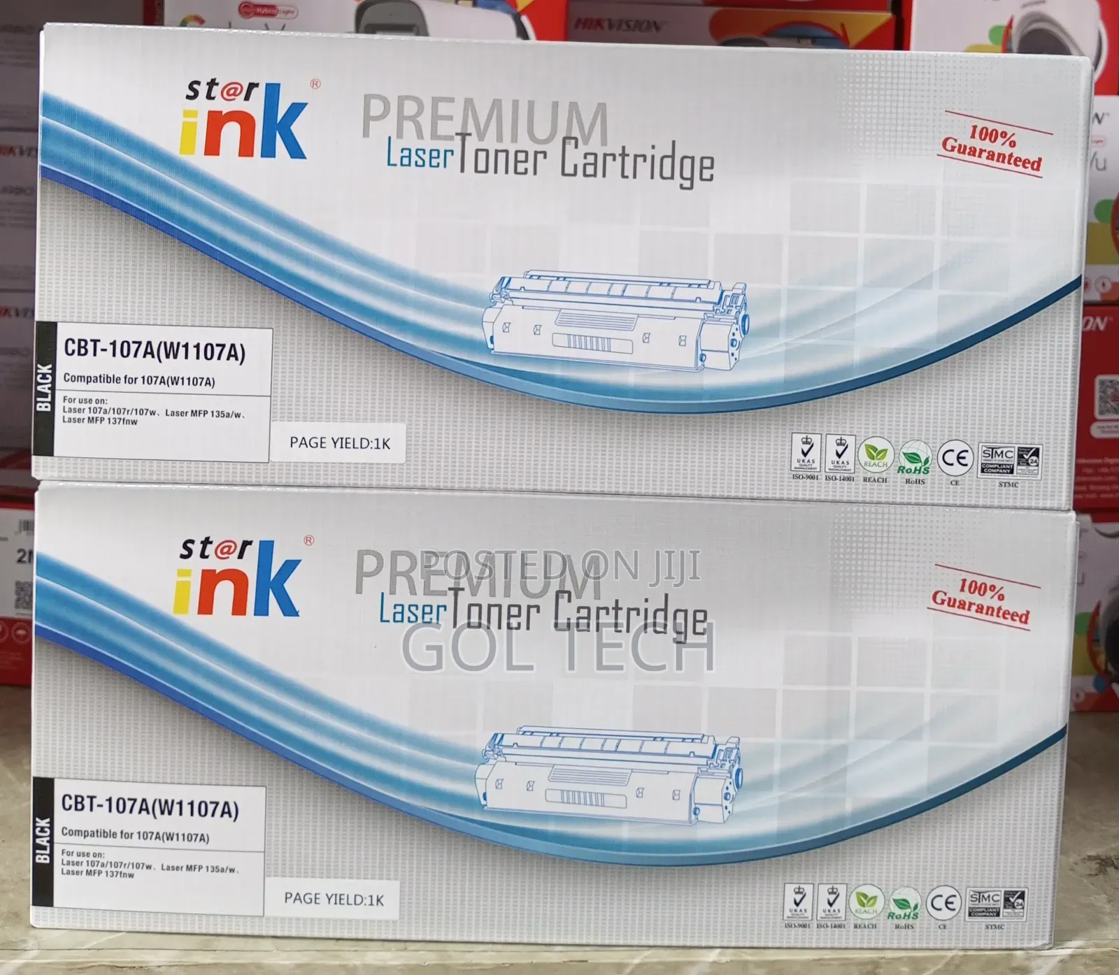 107a Toner Premium Laser Toner Cartridge W1107a Star Ink