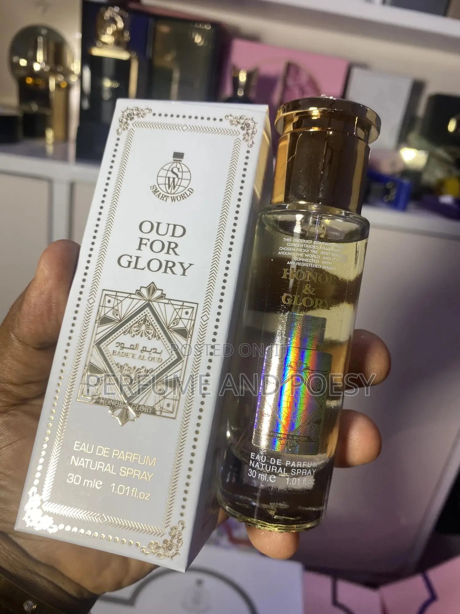 Oud for Glory (White) Perfume by Smart World