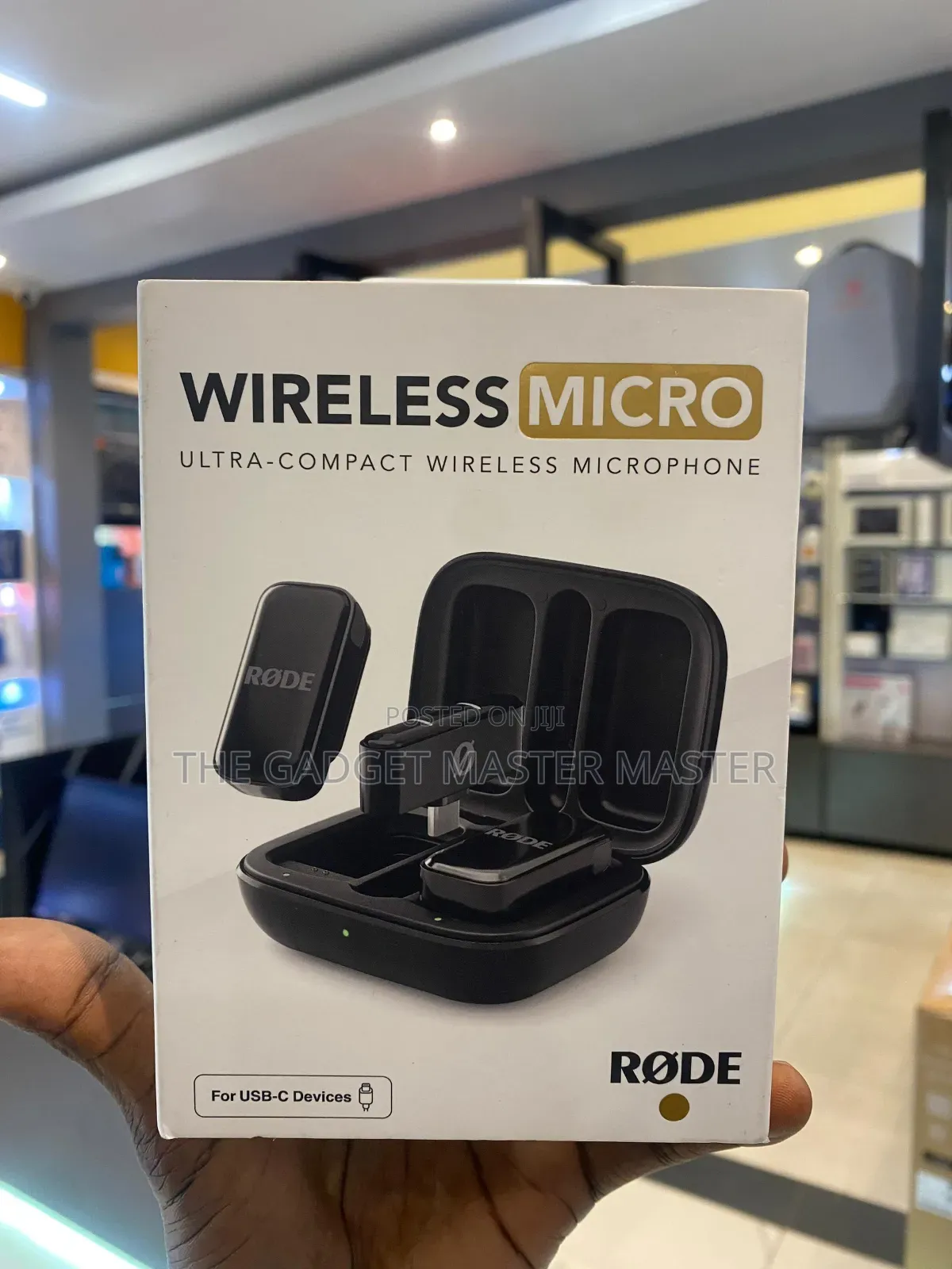 Rode Wireless Micro Ultra-Compact Usb C Microphone