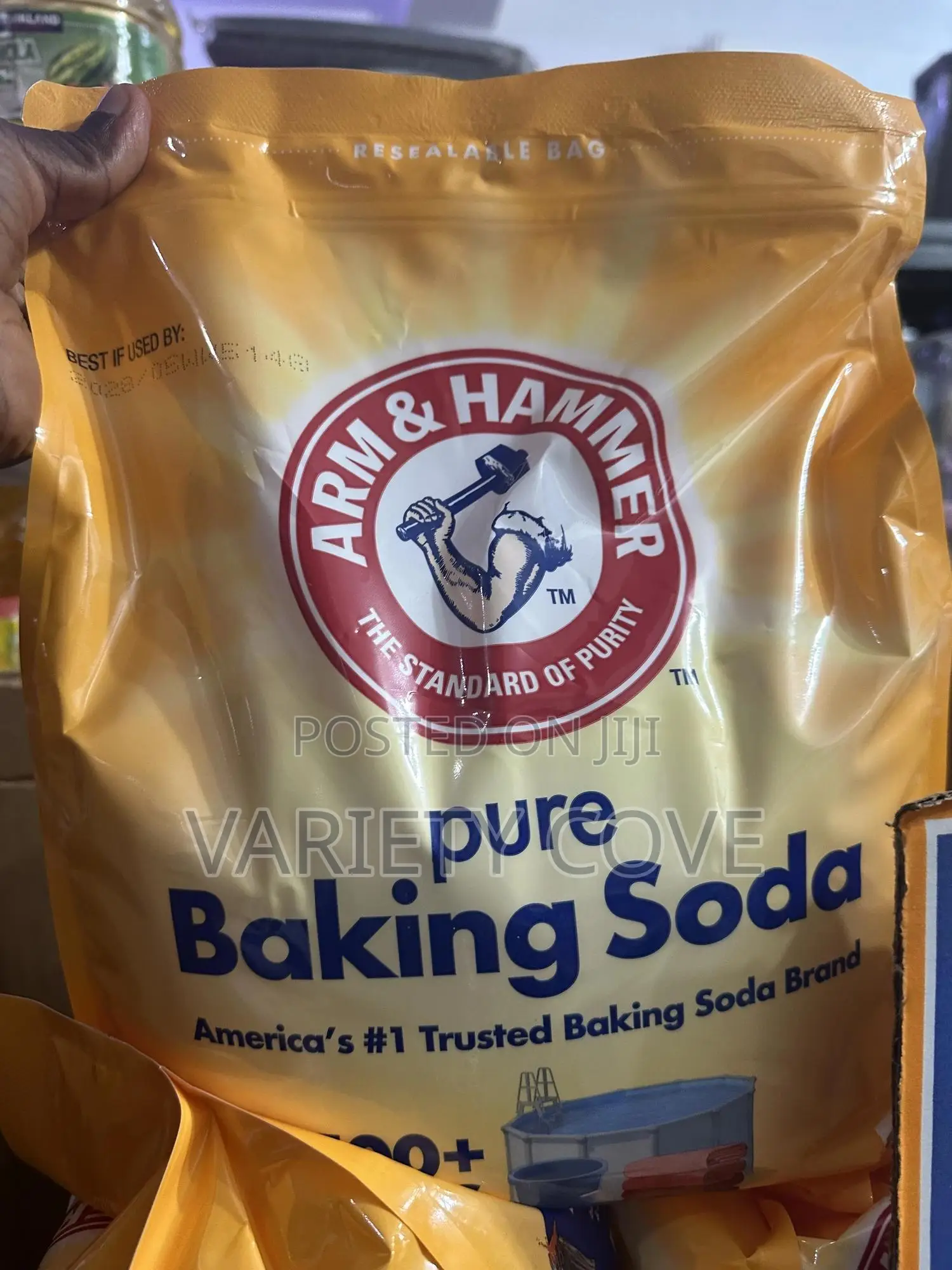 Arm Hammer Pure Baking Soda 13.5lb Resealable Bag