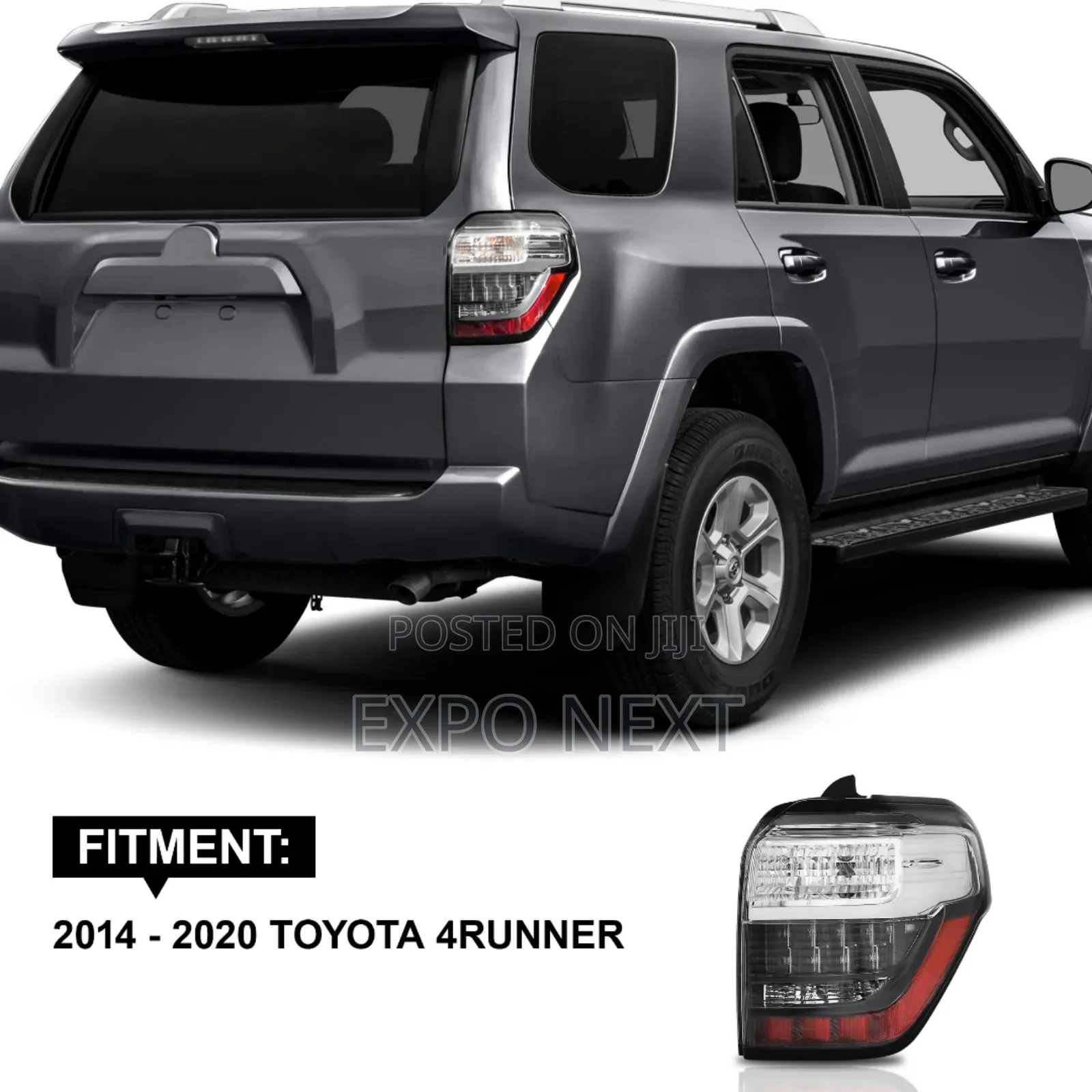 2014-2020 Toyota 4runner Driver Left Tail Light Led
