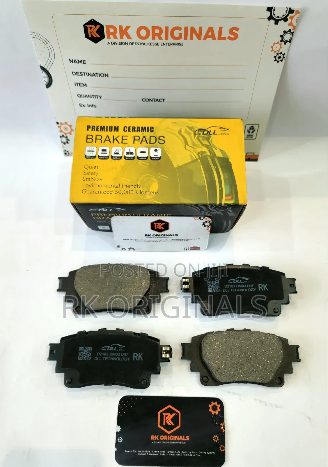 Highlander 20-24/Corolla 19-24/Rx350h 23-24/Rav4 21-24 Rear Brake Pad