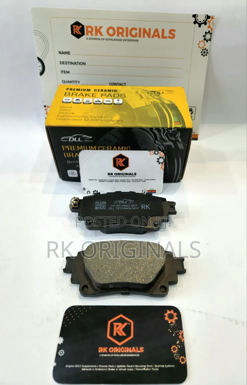 Highlander 20-24/Corolla 19-24/Rx350h 23-24/Rav4 21-24 Rear Brake Pad