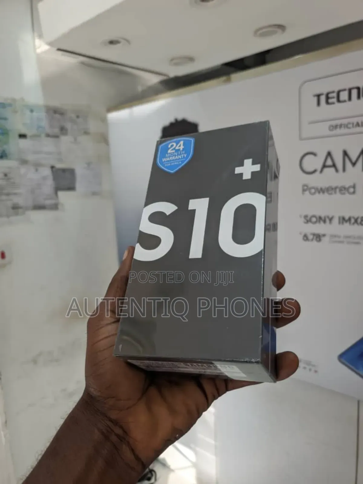 New Samsung Galaxy S10 Plus 128 GB Silver
