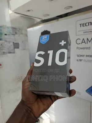 New Samsung Galaxy S10 Plus 128 GB Silver