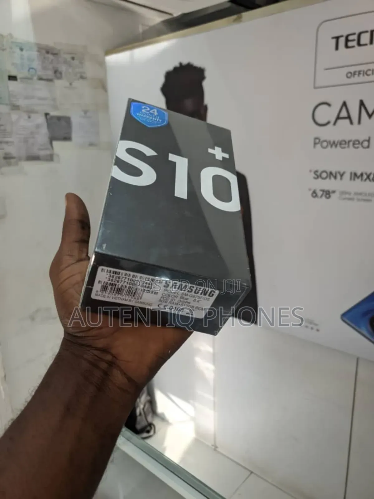 New Samsung Galaxy S10 Plus 128 GB Silver