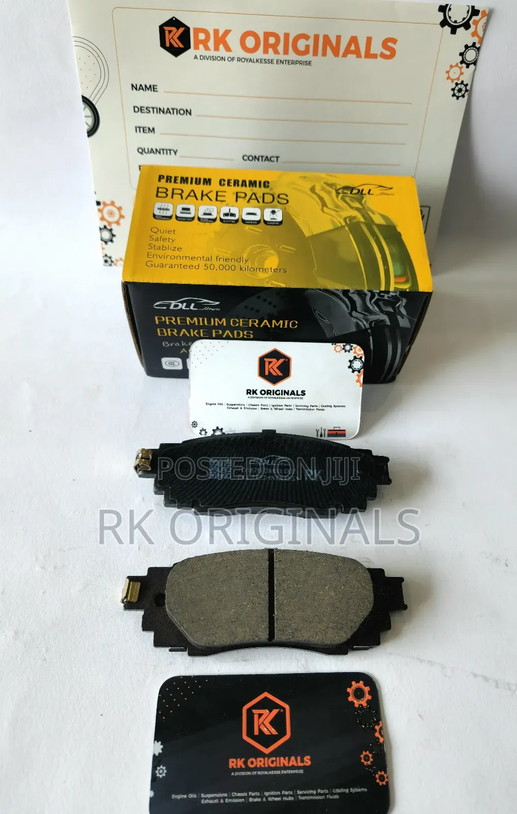 Venza 21-24/Ch-r 18-22/Rav4 19-24/Camry 18-24 Ceramic Rear Brake Pads