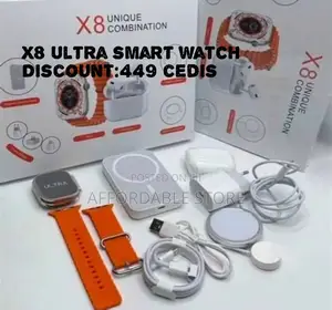 X8 Ultra8( Comes With Original Wireless Charger /Airpodpro1