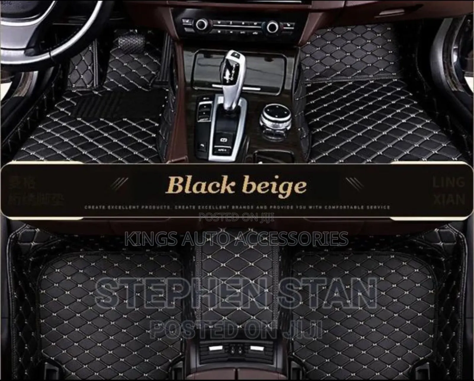 High Quality Leather Floor Mat