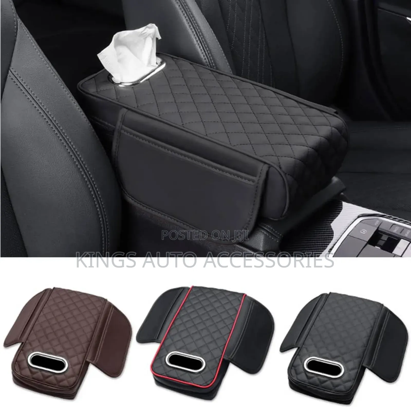 Black Quality Car Armrest
