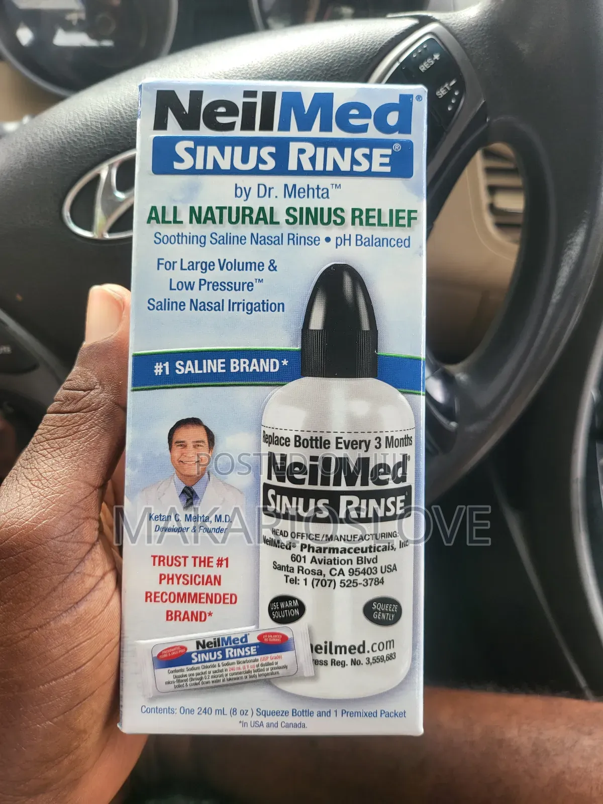 Neil Med Sinus Rinse Bottle