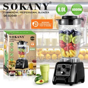 Sokany Sk-03049 Commercial Professional Blender