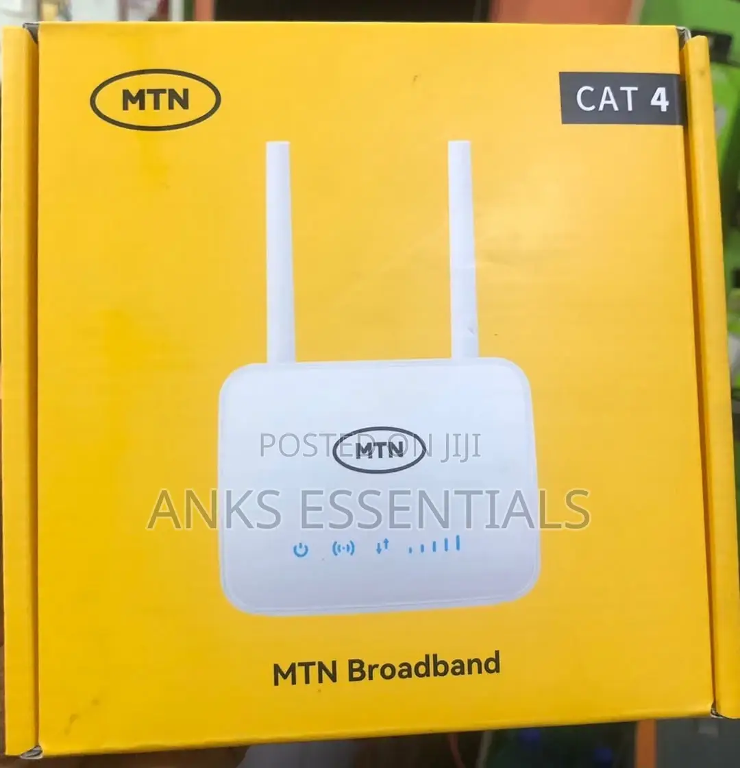 Original MTN Router – 4g Lte Speed | Plug Play Internet